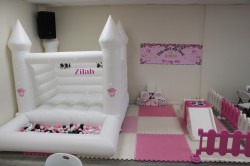 IMG 2981 1758728047 Mini White Bouncer W/ ball pit